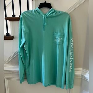 VINEYARD VINES Long Sleeve Tee with Hoodie